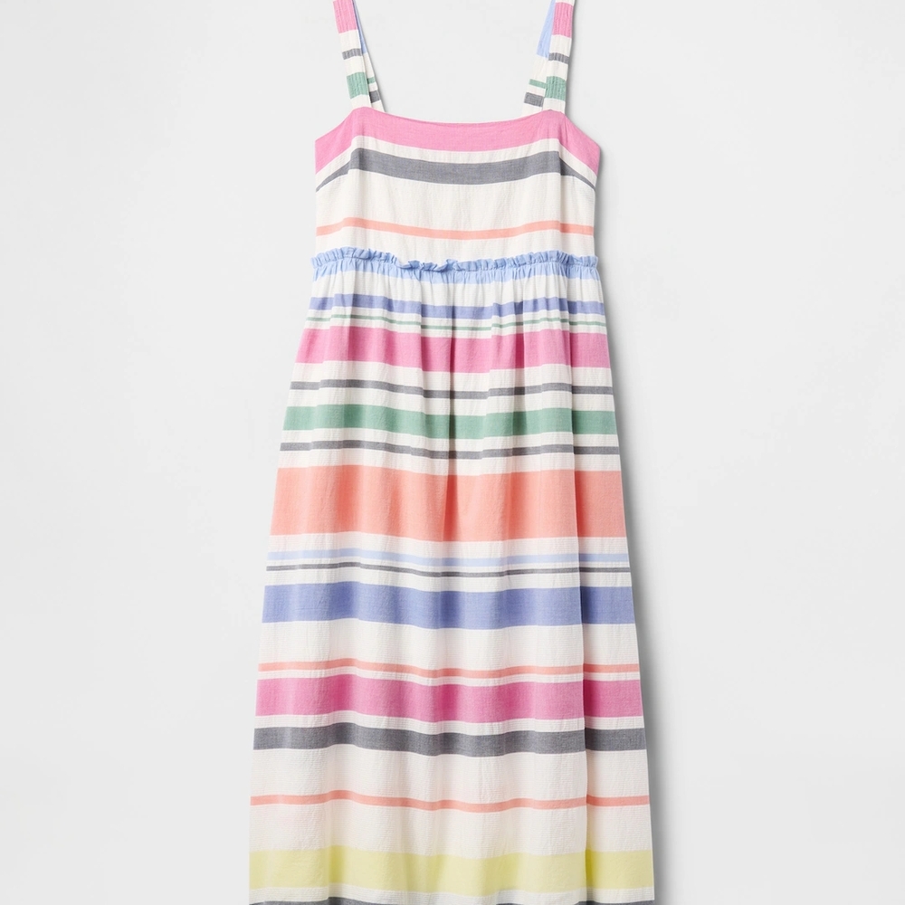 Colorful Striped Sundress